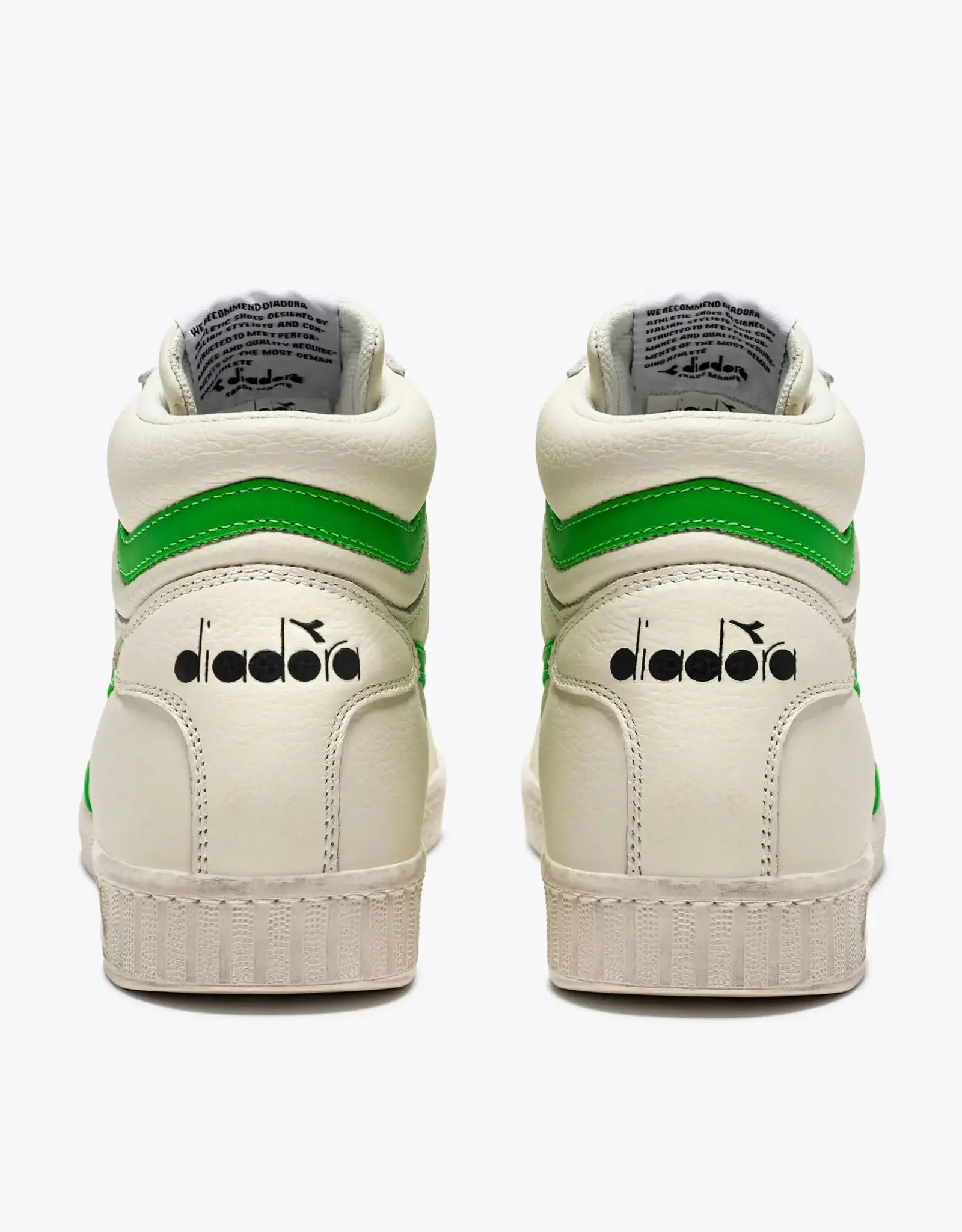 DIADORA DIADORA Game L High fluo waxed white/dd green