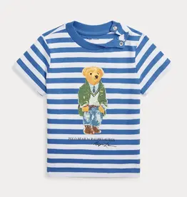 RALPH LAUREN RALPH LAUREN T-shirt blauw/wit gestreept