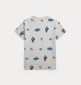 RALPH LAUREN RALPH LAUREN T-shirt grijs met print