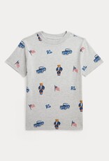 RALPH LAUREN RALPH LAUREN T-shirt grijs met print