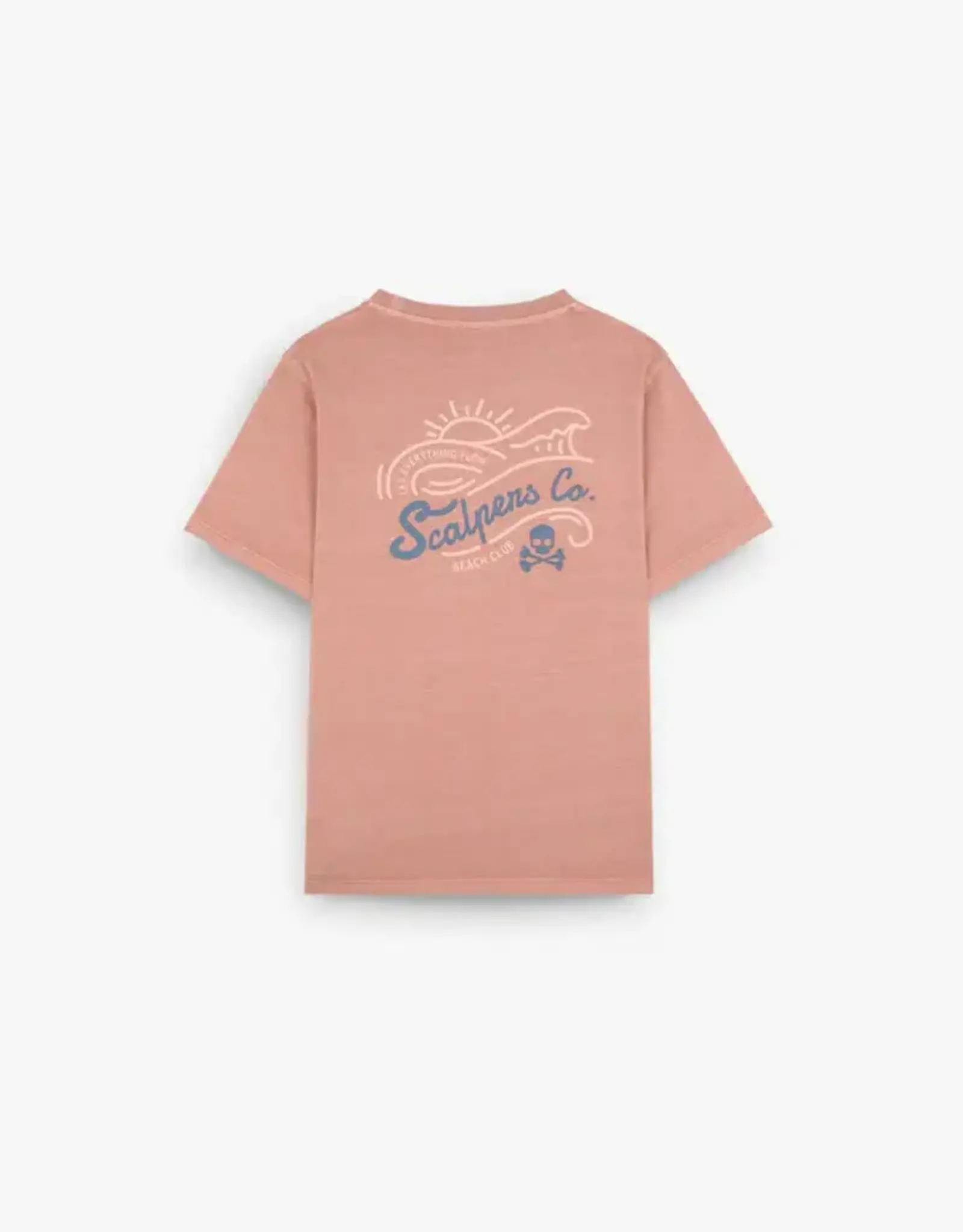 SCALPERS SCALPERS Beach tee peach