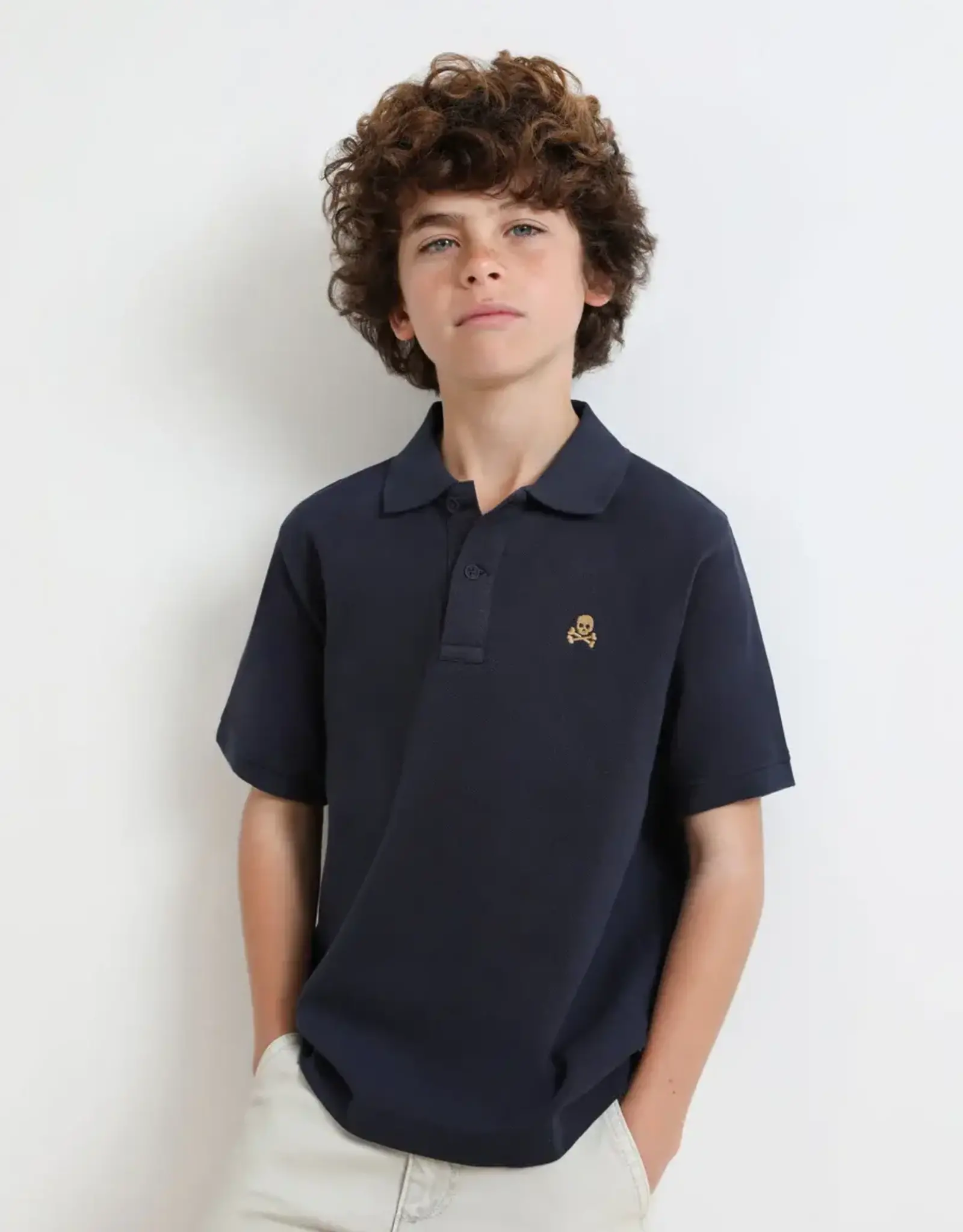 SCALPERS SCALPERS NOS Basic polo navy