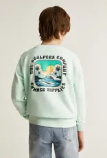 SCALPERS SCALPERS Company sweater light water