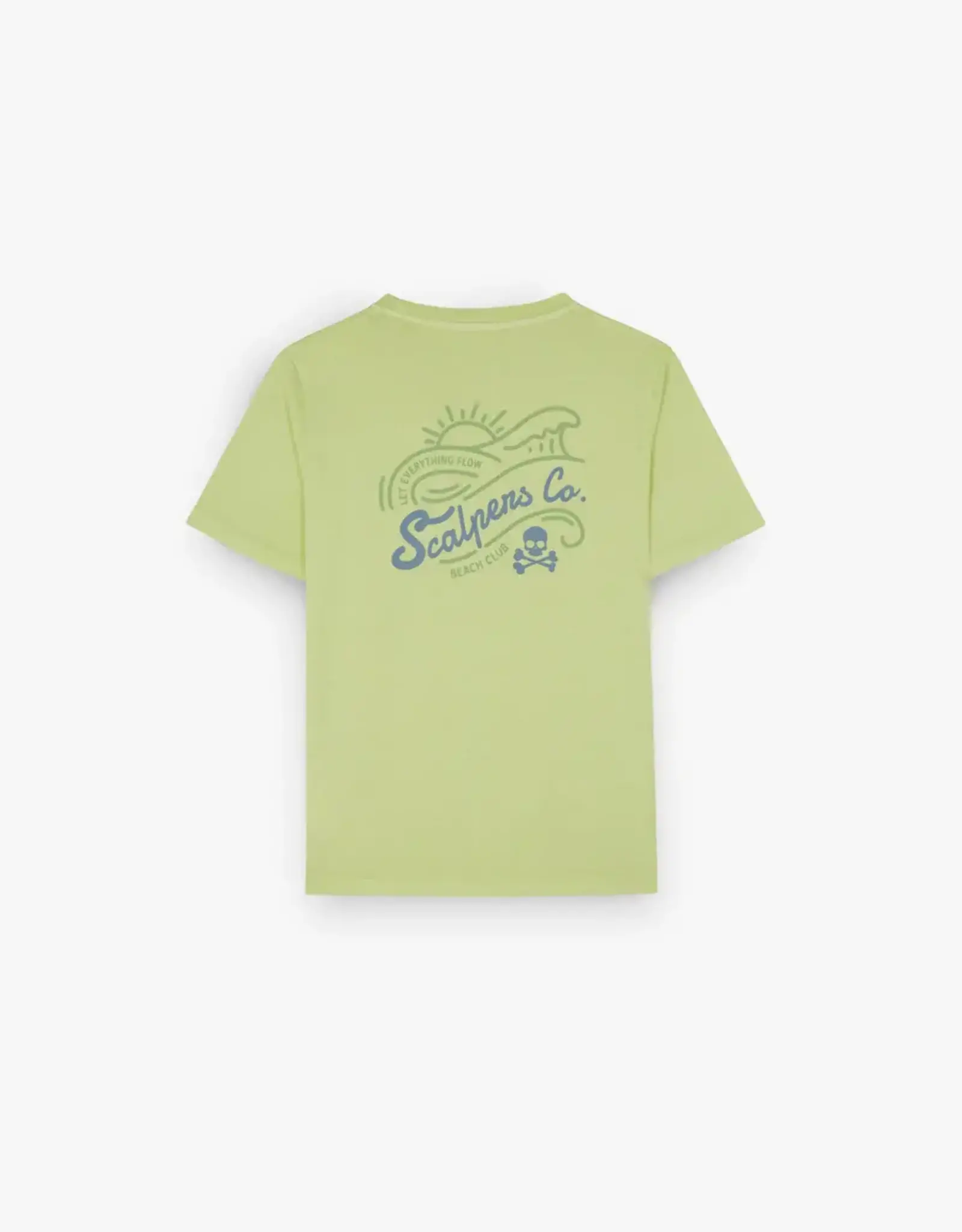 SCALPERS SCALPERS Beach tee lime