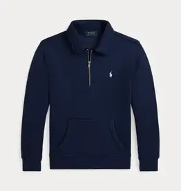 RALPH LAUREN RALPH LAUREN Sweater met rits bovenaan blauw