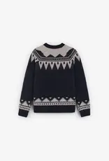 SCALPERS SCALPERS Retro tricot navy