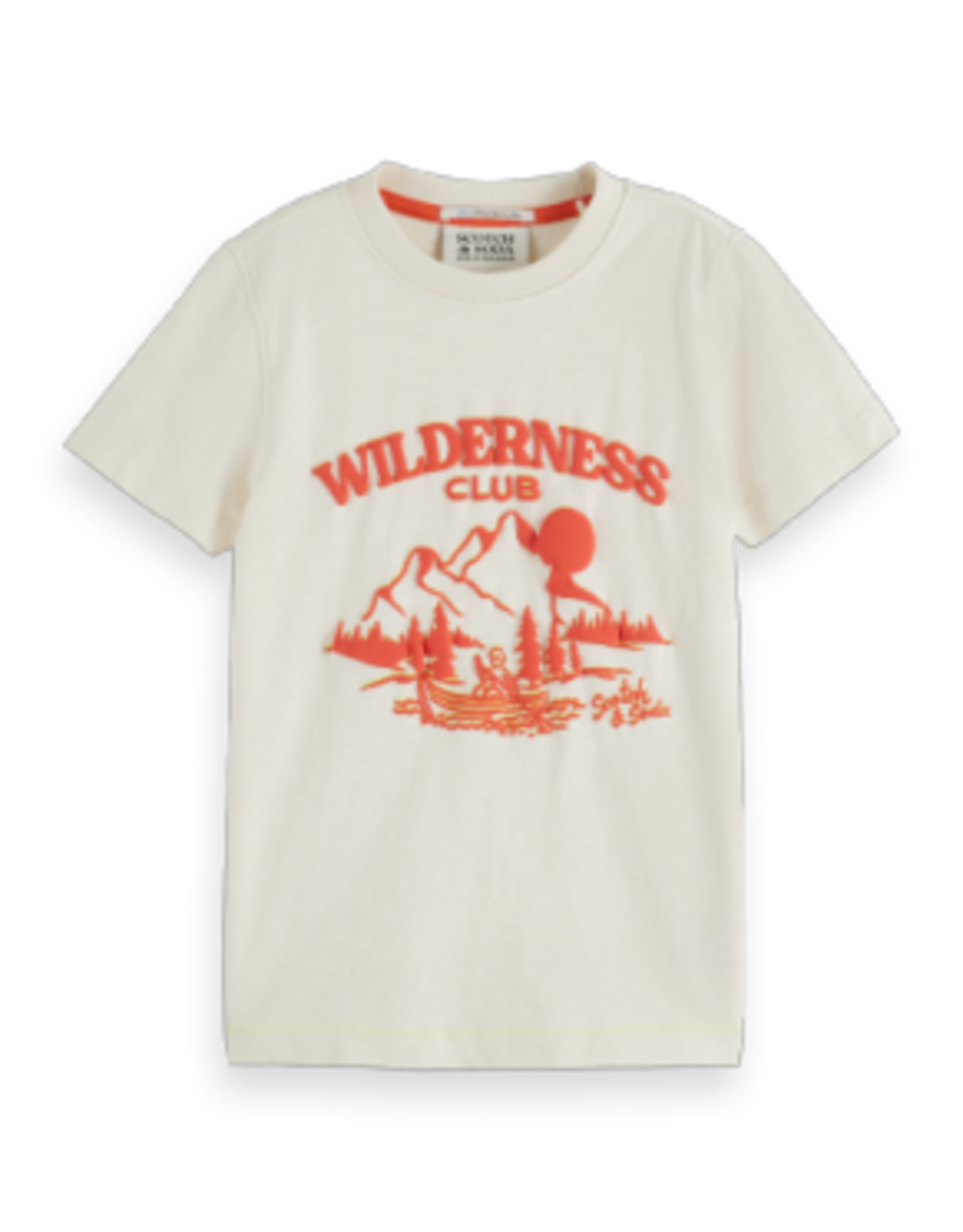 SCOTCH & SODA SCOTCH & SODA Regular-fit artwork t-shirt soft ice