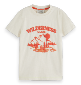 SCOTCH & SODA SCOTCH & SODA Regular-fit artwork t-shirt soft ice