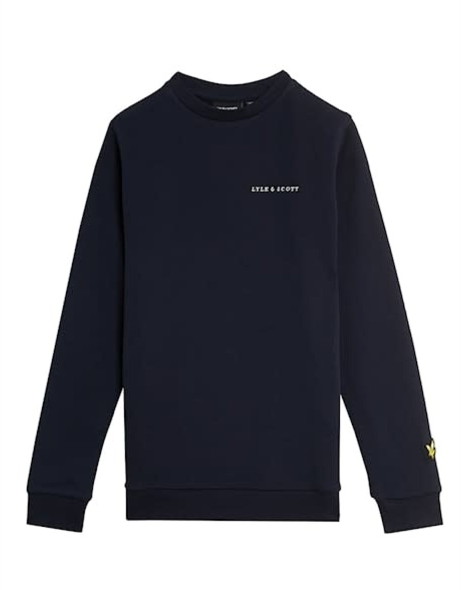 LYLE & SCOTT LYLE & SCOTT Script embroidered sweatshirt dark navy