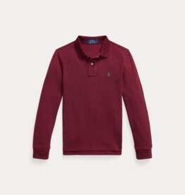 RALPH LAUREN RALPH LAUREN Polo l/m bordeaux