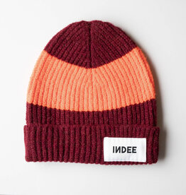 INDEE INDEE Hat tartan merlot
