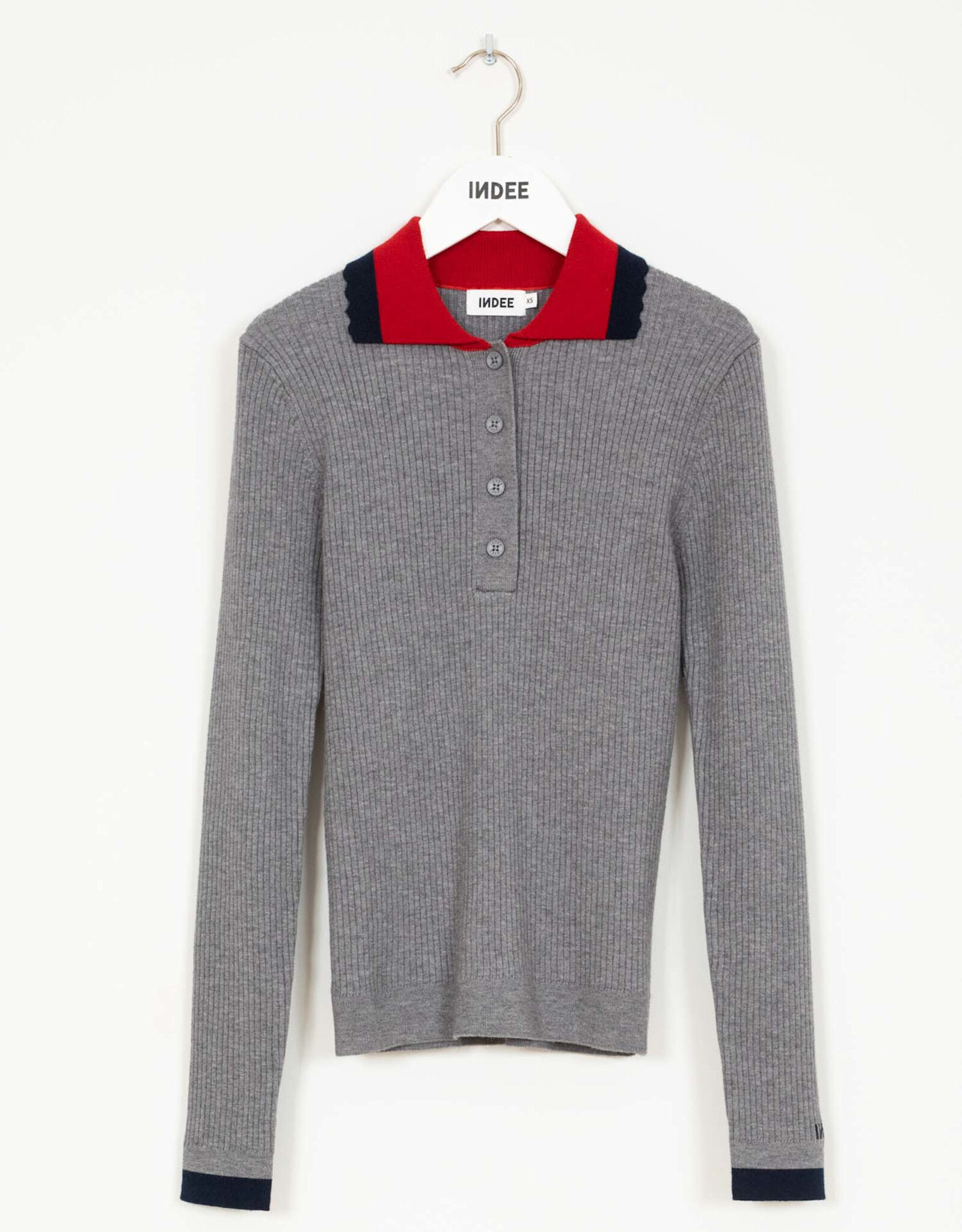 INDEE INDEE Pullover today grey melange