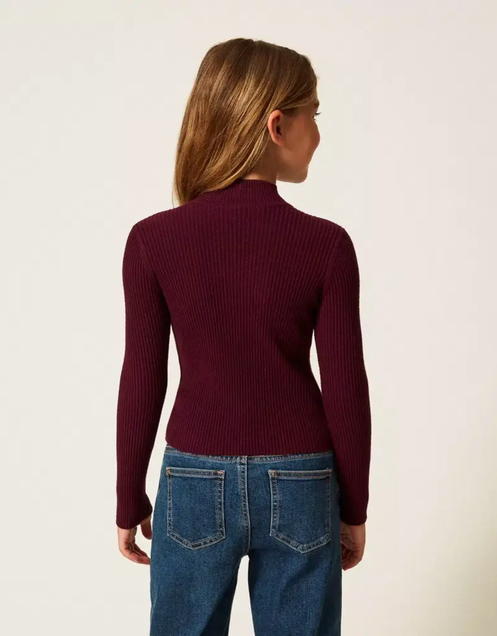 TWIN SET TWIN SET Pull burgundy