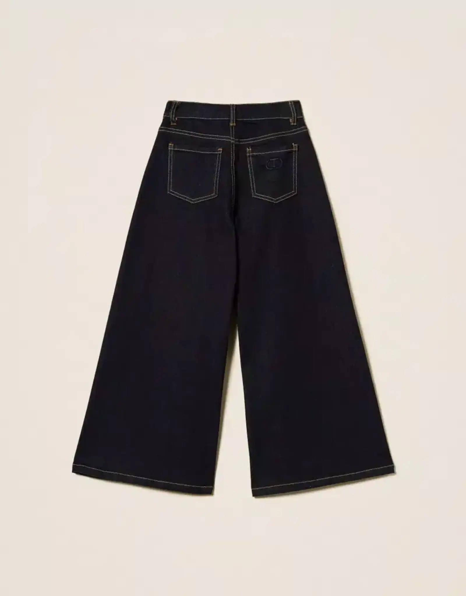 TWIN SET TWIN SET Woven trousers denim