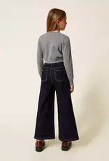TWIN SET TWIN SET Woven trousers denim