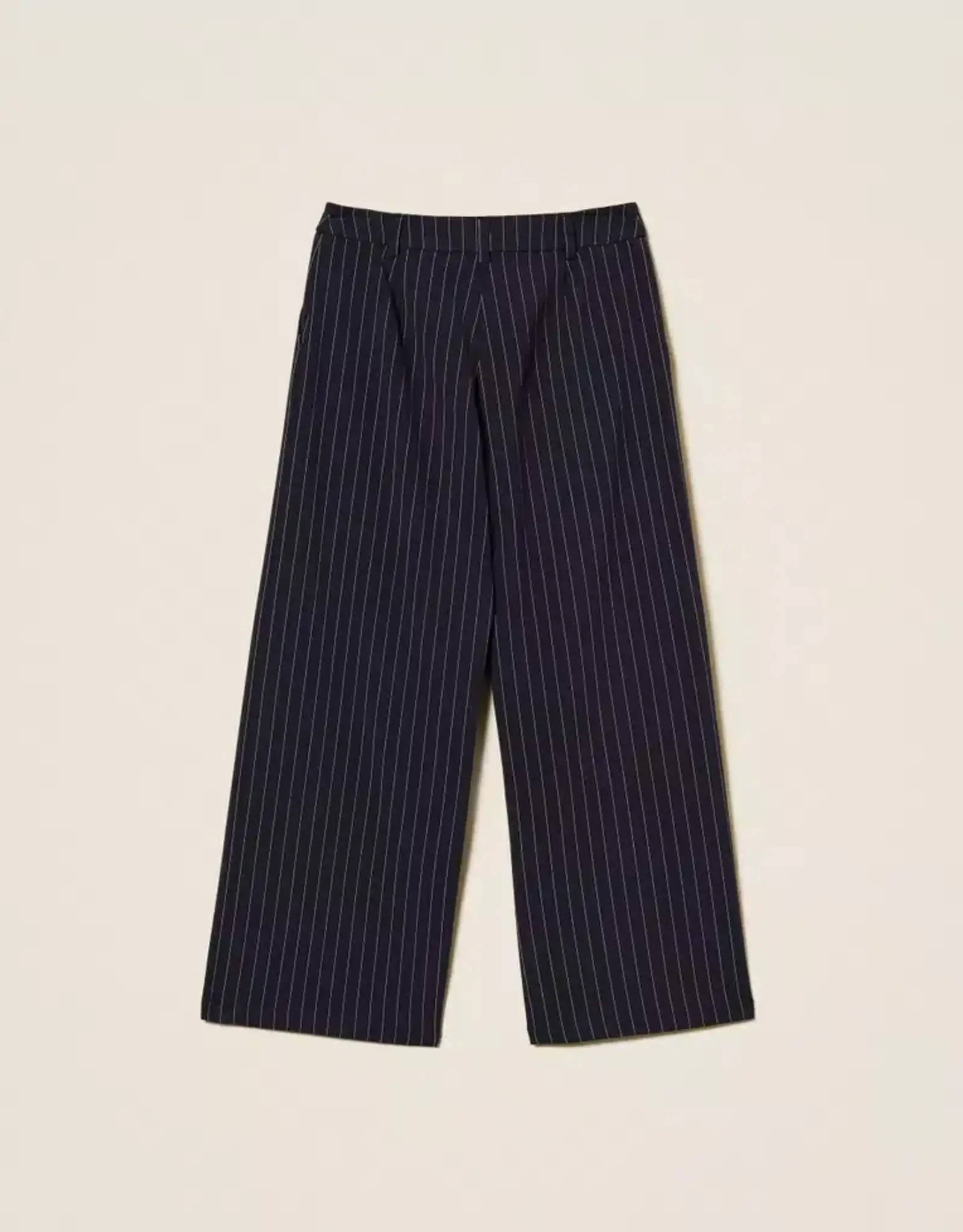 TWIN SET TWIN SET Woven trousers classic blue