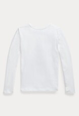 RALPH LAUREN RALPH LAUREN T-shirt meisje lm wit