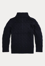 RALPH LAUREN RALPH LAUREN Kabelpull halfzipper blauw