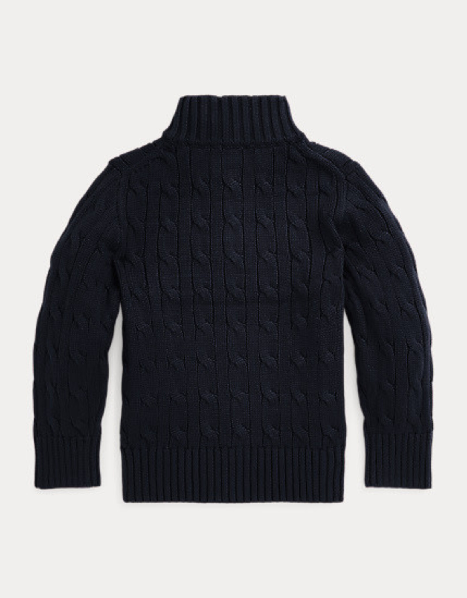 RALPH LAUREN RALPH LAUREN Kabelpull halfzipper blauw