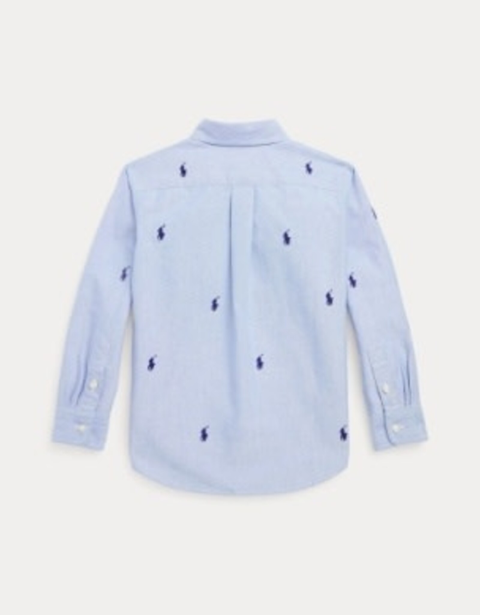 RALPH LAUREN RALPH LAUREN Hemd lichtblauw met paardjes