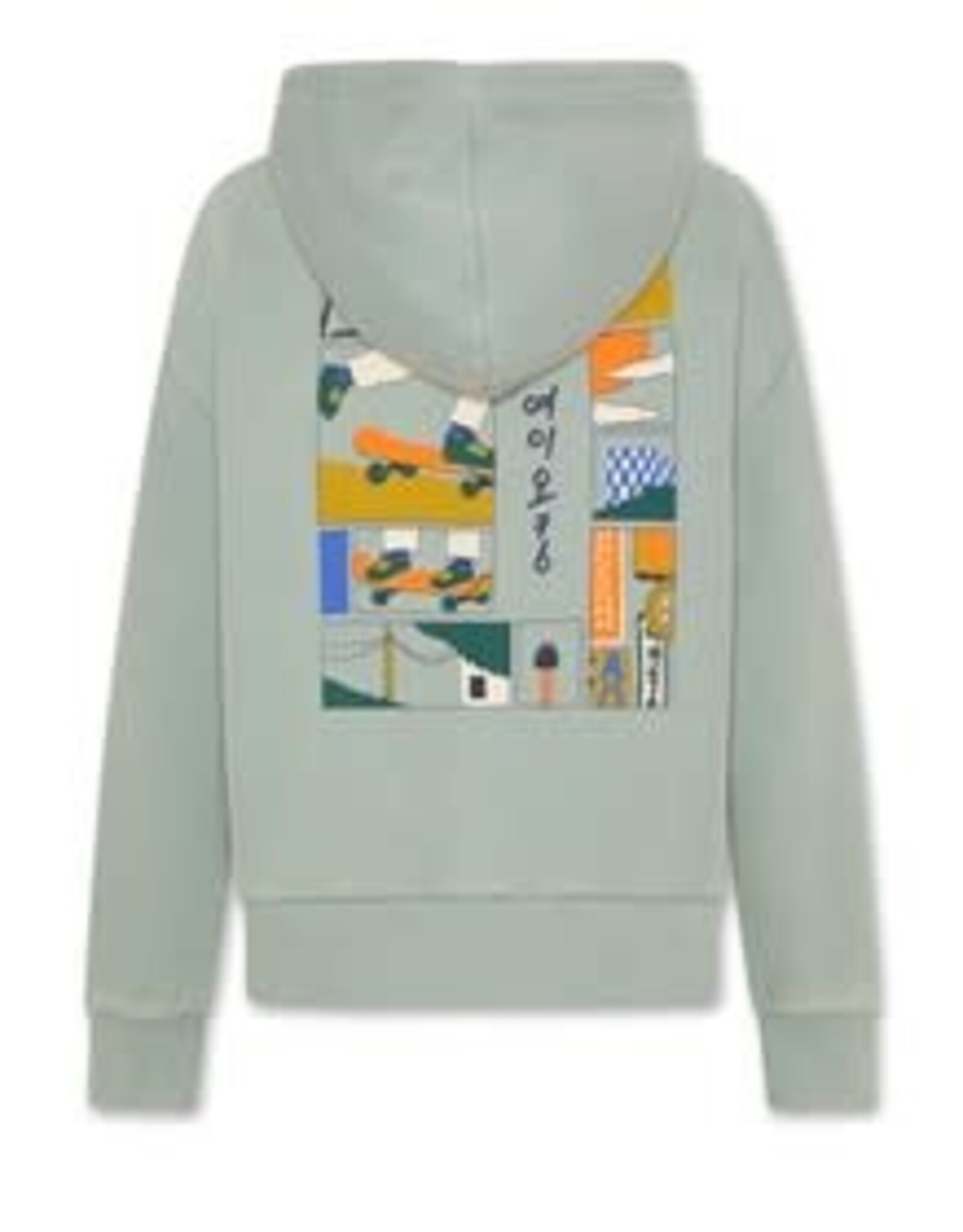 AMERICAN OUTFITTERS Ao76 Eldo sweater comics light teal