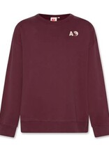 AMERICAN OUTFITTERS Ao76 Oscar sweater sorry burgundy