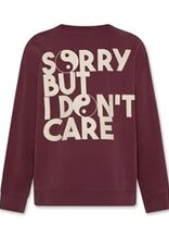 AMERICAN OUTFITTERS Ao76 Oscar sweater sorry burgundy
