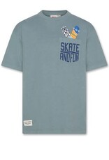 AMERICAN OUTFITTERS Ao76 Kanye t-shirt fun teal