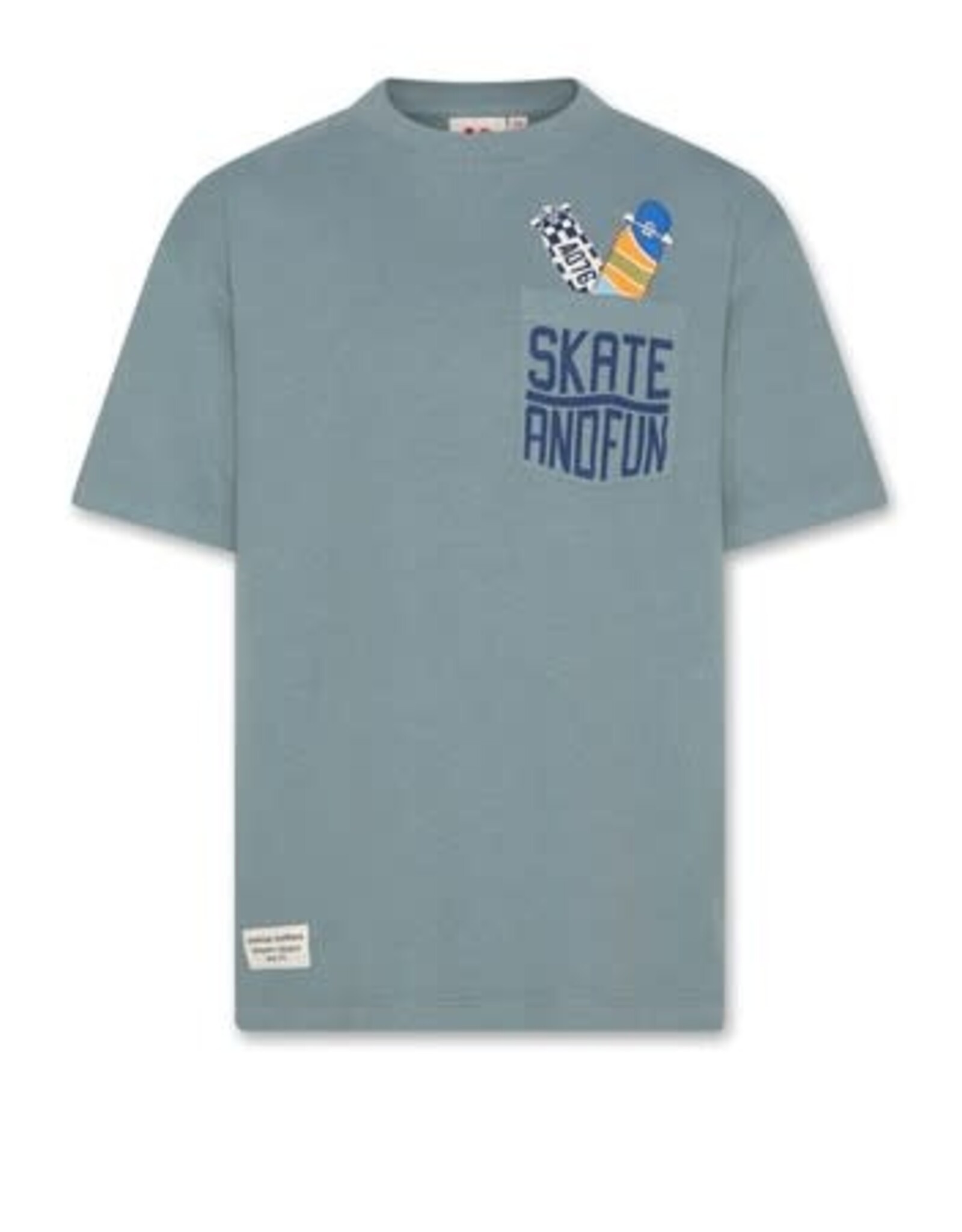 AMERICAN OUTFITTERS Ao76 Kanye t-shirt fun teal