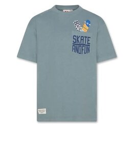 AMERICAN OUTFITTERS Ao76 Kanye t-shirt fun teal