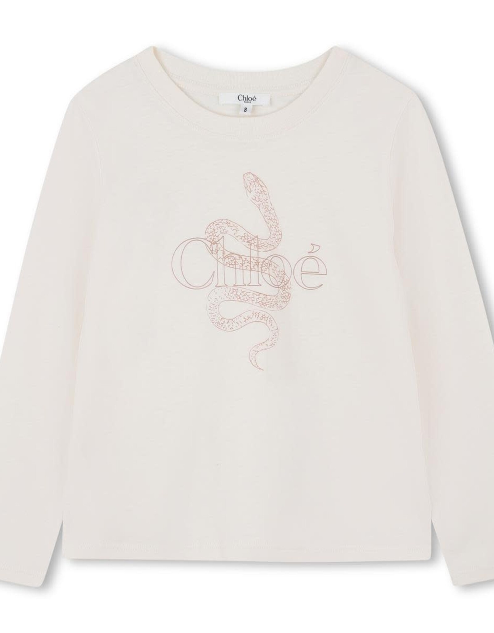 CHLOE CHLOE Tshirt lange mouw craie