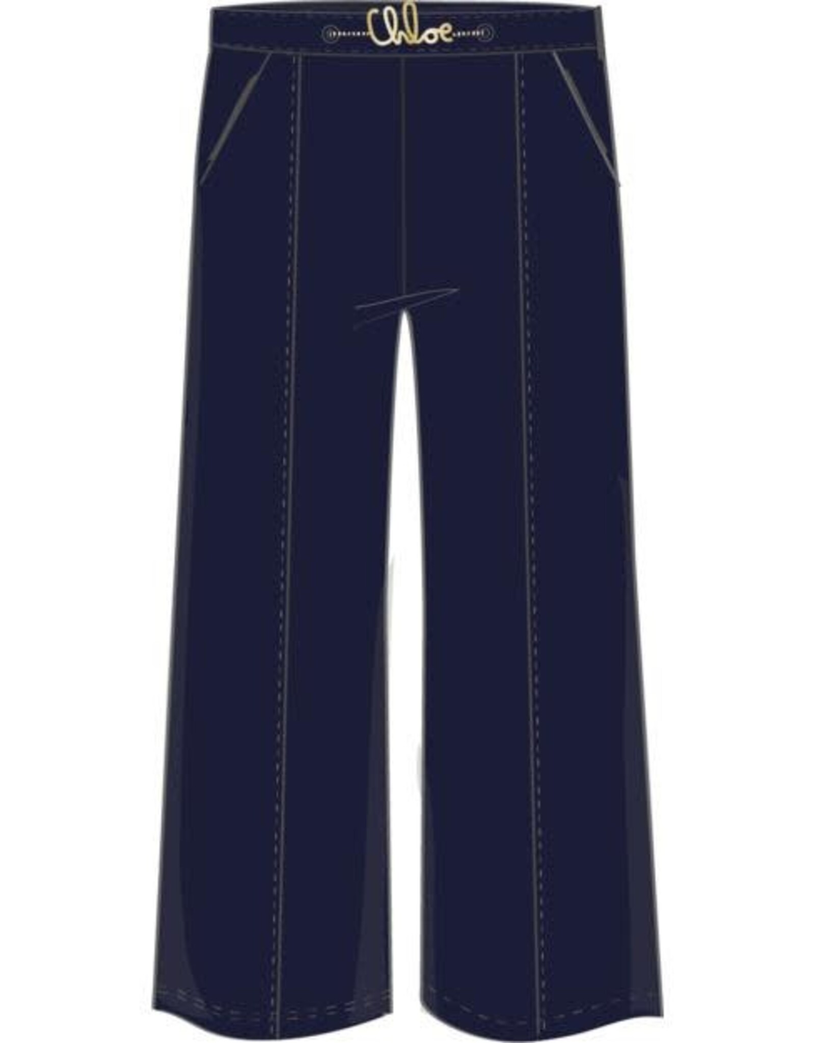 CHLOE CHLOE Broek bleu amiral