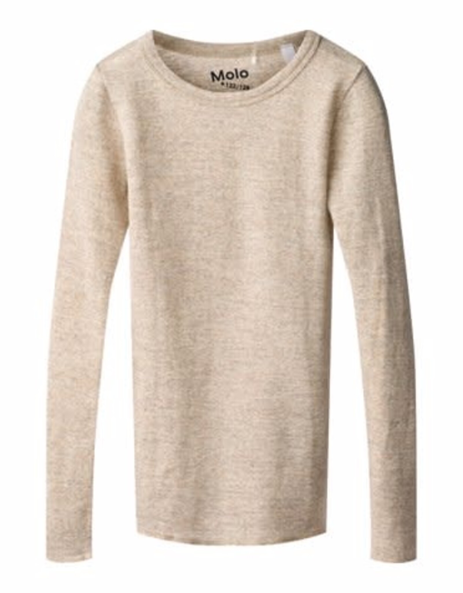 MOLO MOLO Rihanna wool oatmeal melange