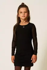 TWIN SET TWIN SET Woven black dress