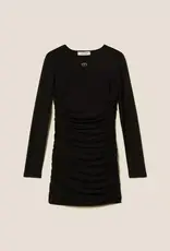 TWIN SET TWIN SET Woven black dress