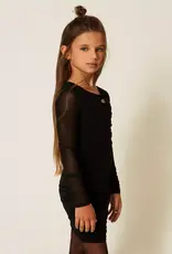 TWIN SET TWIN SET Woven black dress