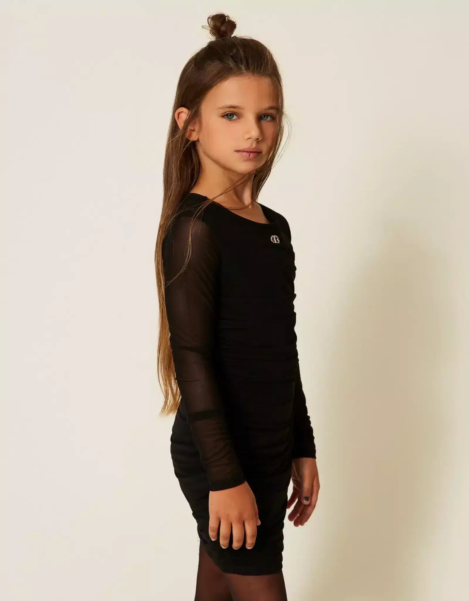 TWIN SET TWIN SET Woven black dress