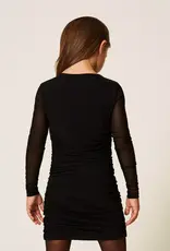 TWIN SET TWIN SET Woven black dress