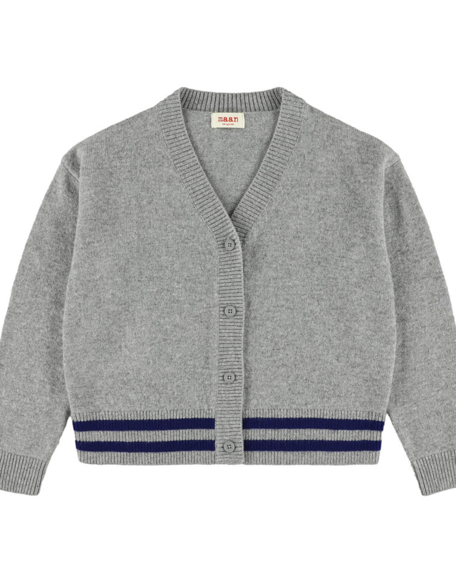 MAAN MAAN Cobra cardigan grey