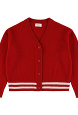 MAAN MAAN Cobra cardigan red