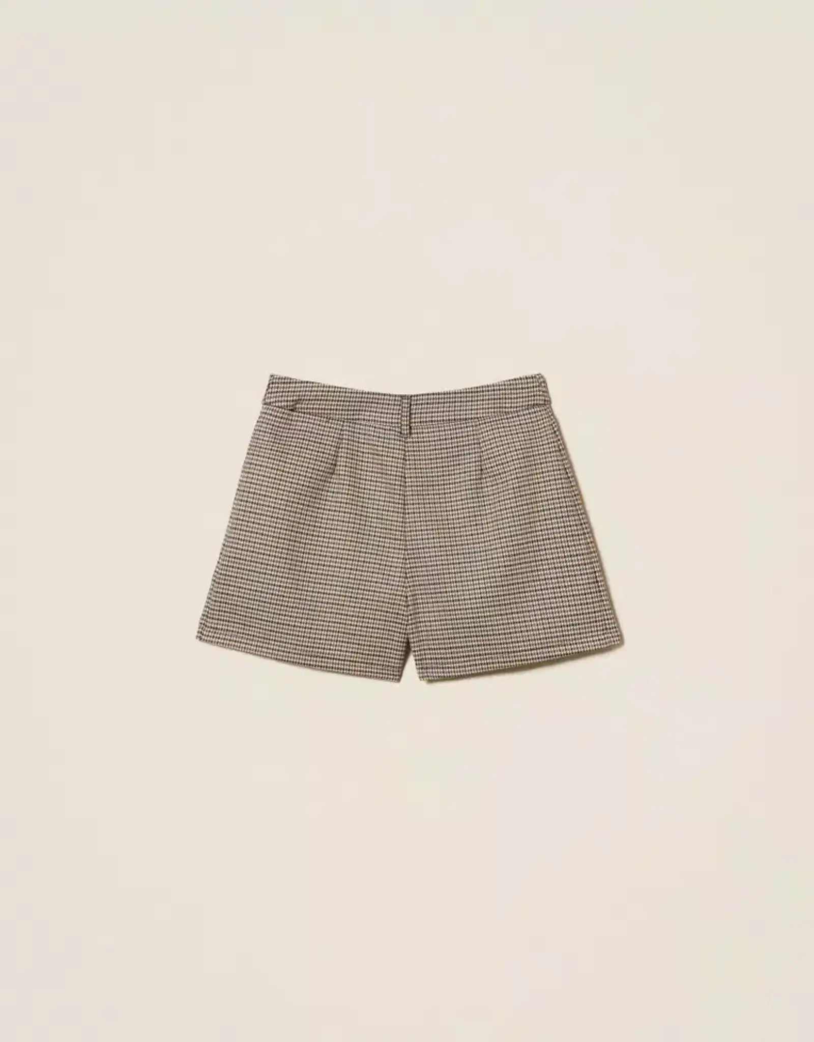 TWIN SET TWIN SET Woven short pied de poule