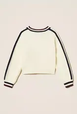 TWIN SET TWIN SET Ribbed jumper with two -tone stripes