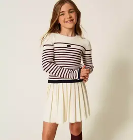 TWIN SET TWIN SET Striped turtleneck jumper