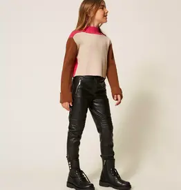 TWIN SET TWIN SET Sweater multicolor biscuit/camel