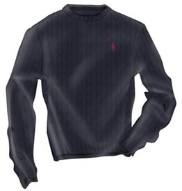 RALPH LAUREN RALPH LAUREN Kabelpull wol/cash blauw
