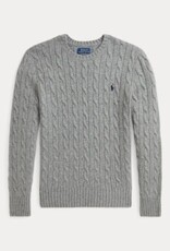 RALPH LAUREN RALPH LAUREN Kabelpull wol/cash grijs