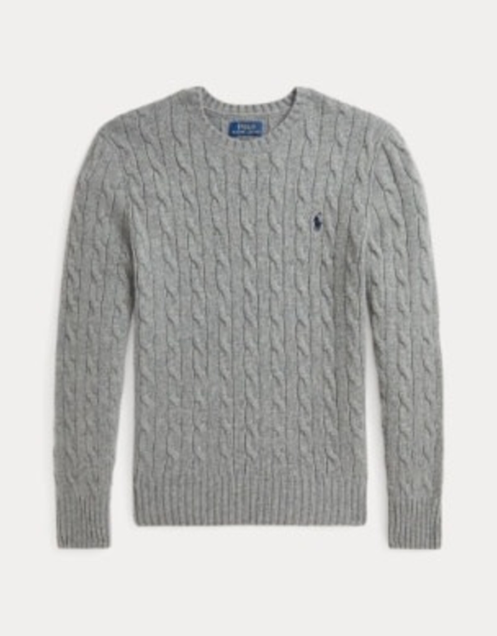 RALPH LAUREN RALPH LAUREN Kabelpull wol/cash grijs