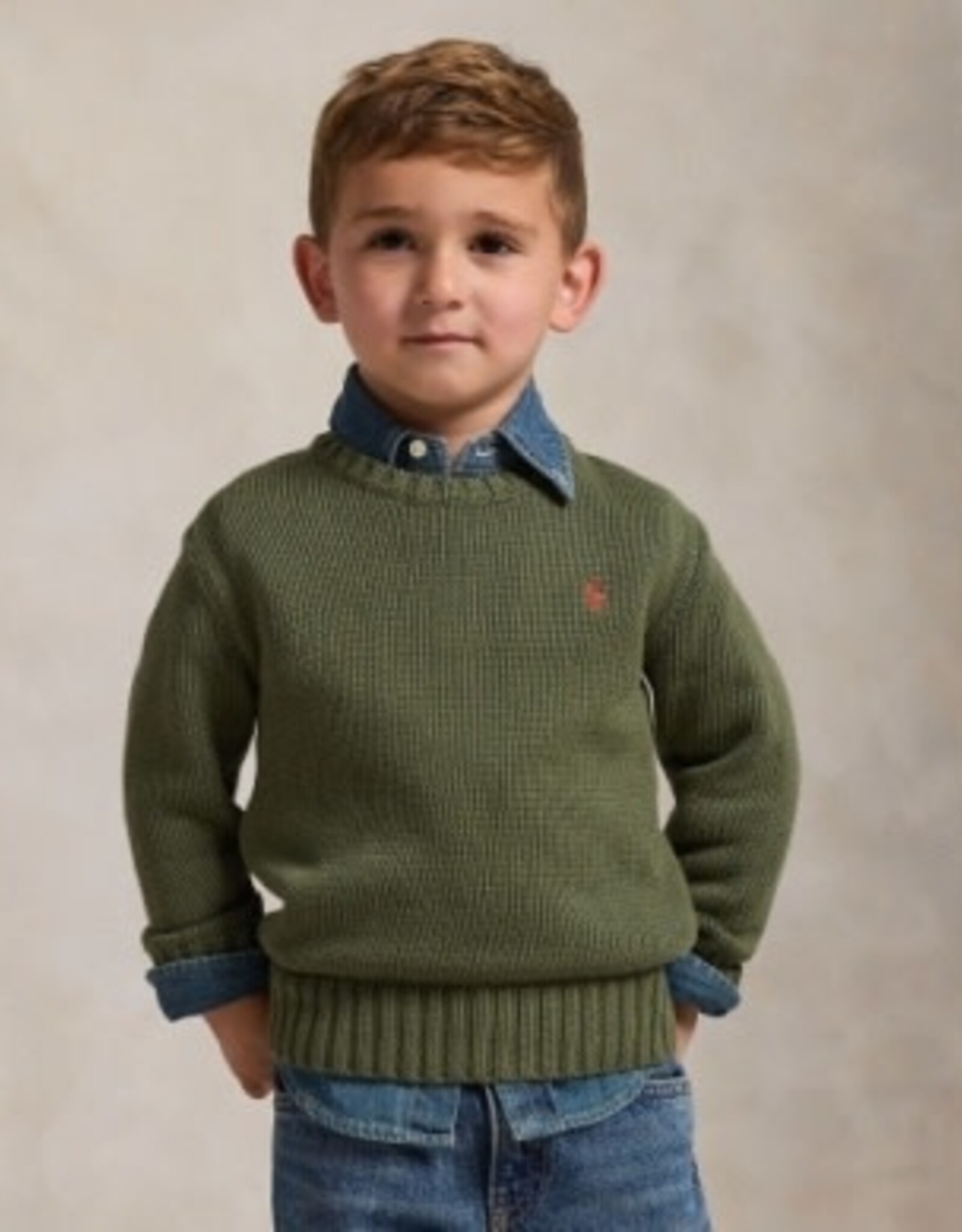 RALPH LAUREN RALPH LAUREN Pull mint olive