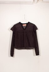 DESIGNERS REMIX DESIGNERS REMIX Lena sleeve blouse black