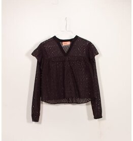 DESIGNERS REMIX DESIGNERS REMIX Lena sleeve blouse black